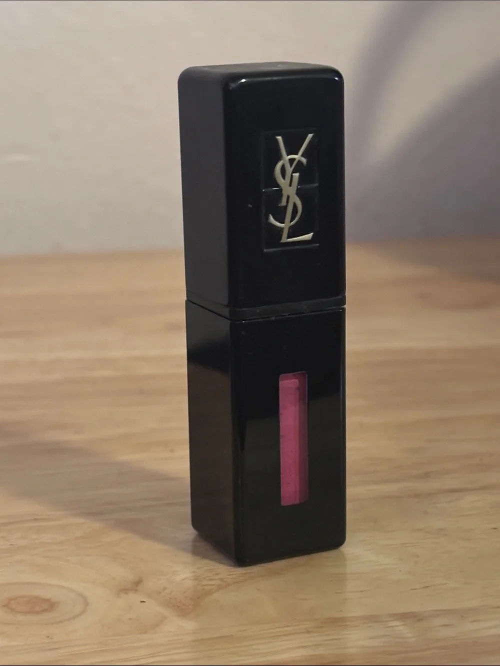 YSL (Yves Saint Laurent) Vinyl Cream Lip Stain, Shade 405 “Explicit Pink”